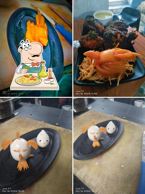 Food at Trishakti Bar and Restaurant