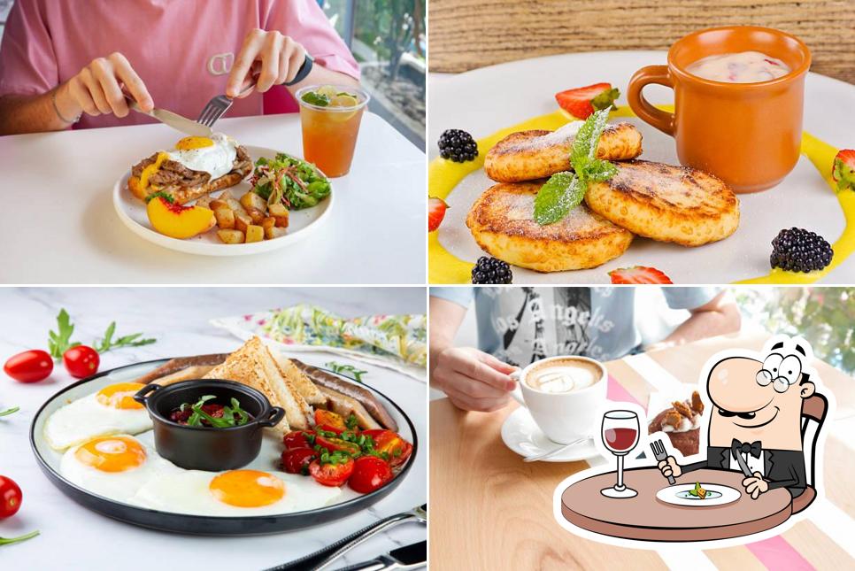 Food at Break Time Coffee Shop Konni