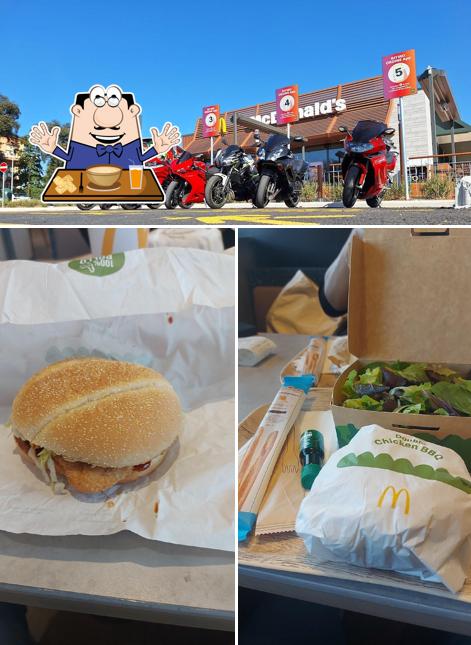 La foto di cibo e esterno da McDonald's Cisterna di Latina