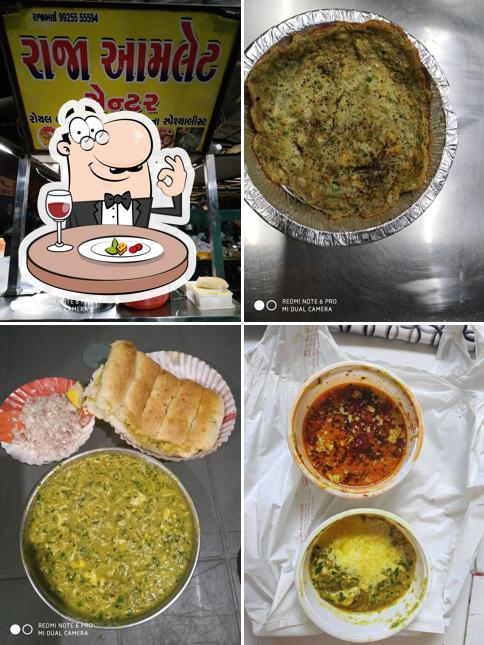 Creme brulee at Raja Omelette