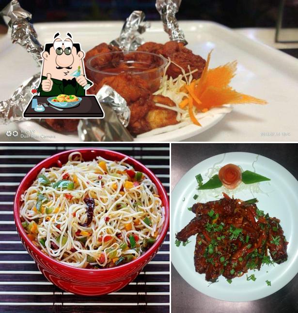 Food at Red Roast Restaurant