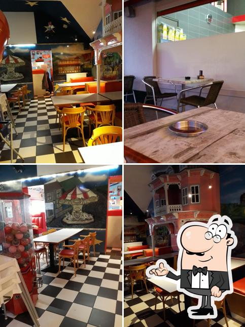 L'intérieur de Snack Factory