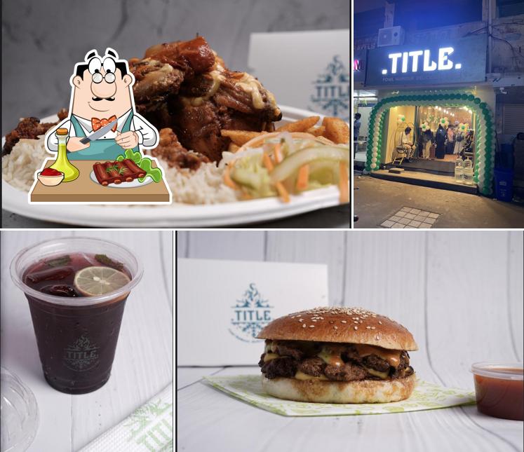 Baby back ribs at TITLE Cafe