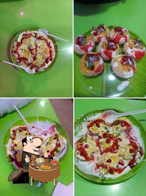 Food at Vegetarian Stand