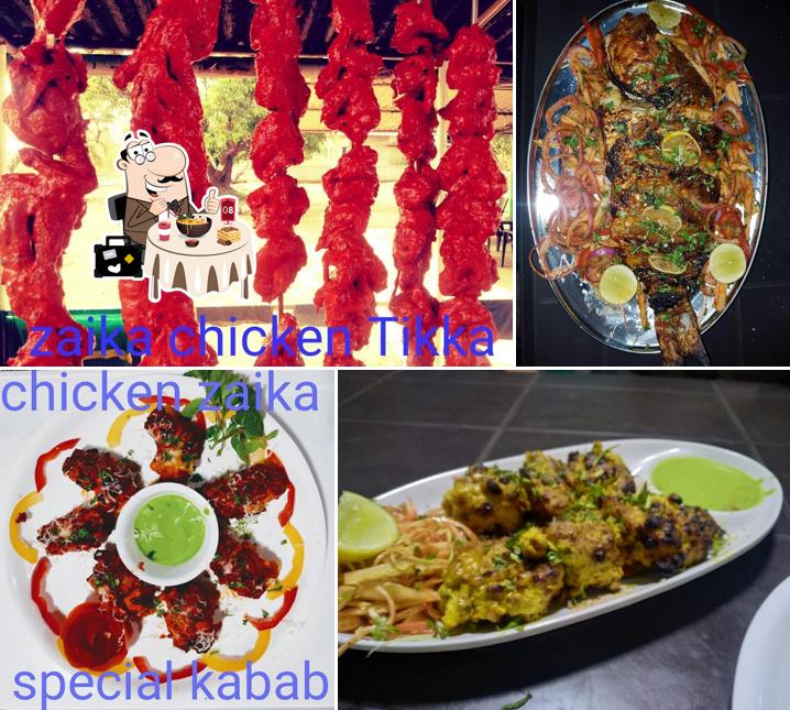 Meals at Zaika Restaurant