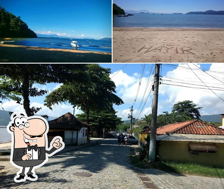 O exterior do Geko Beach Bar - Paraty