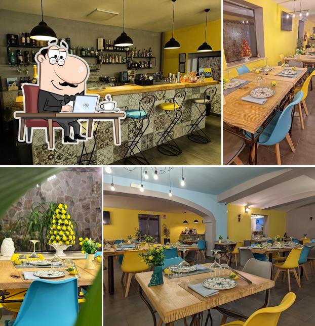 Gli interni di Ohi Marì