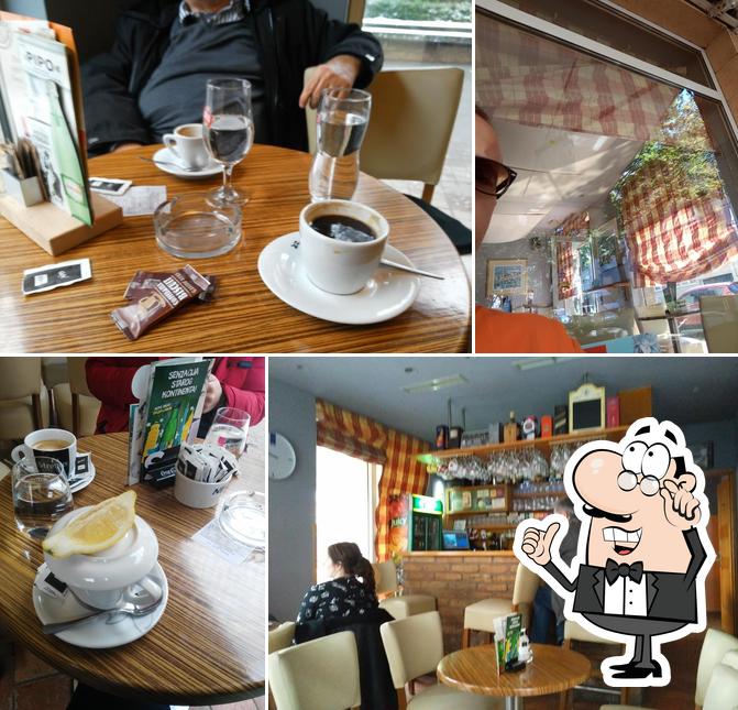 Gli interni di Pipo Caffe