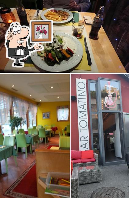 Gli interni di Restaurant Tomate