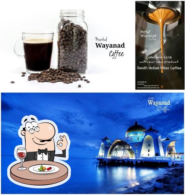 Check out the picture showing food and exterior at WO Coffee