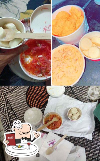 The restaurant's food and beverage