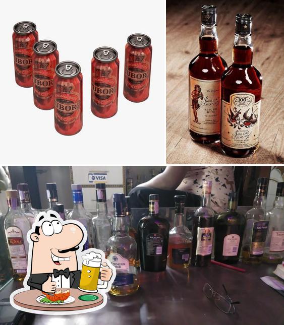 DD BAR provides a range of beers