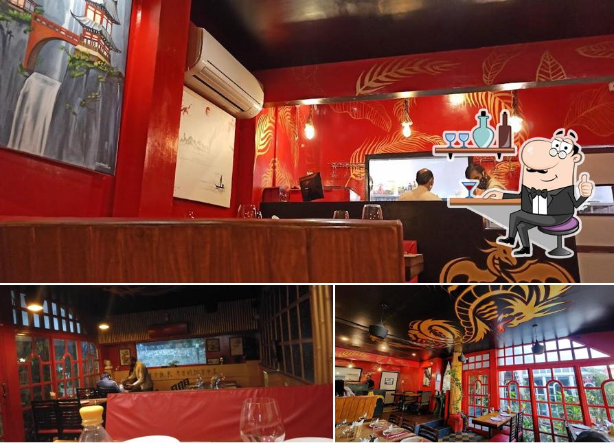 The interior of Daniel's Oriental Kitchen