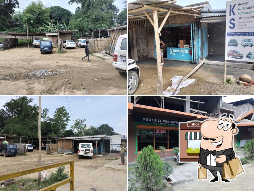 Check out how Foothill Restaurant looks outside