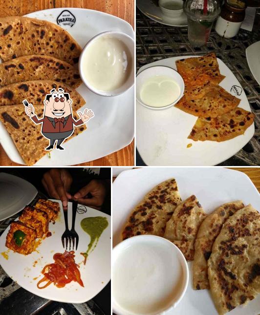 Food at Indian Paratha Company-Chai Paratha & More