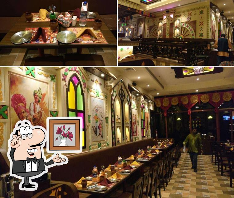 Take a seat at one of the tables at Northern Tadka