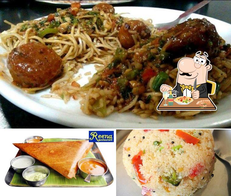 Food at Reena Restaurant