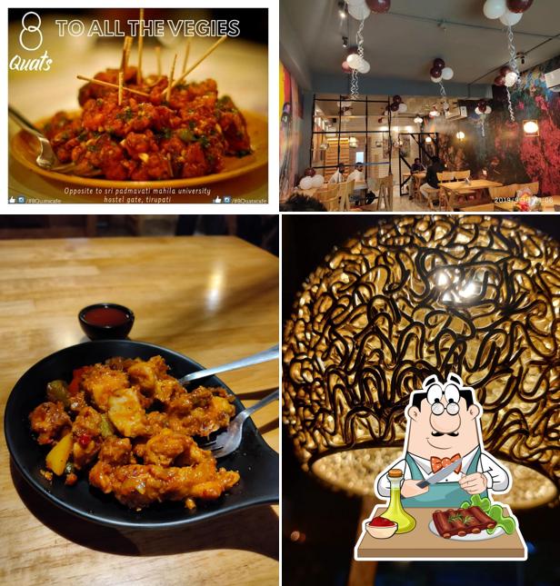 Pick meat meals at 8Quats Cafe