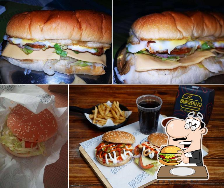 Try out a burger at Burgerino Camp