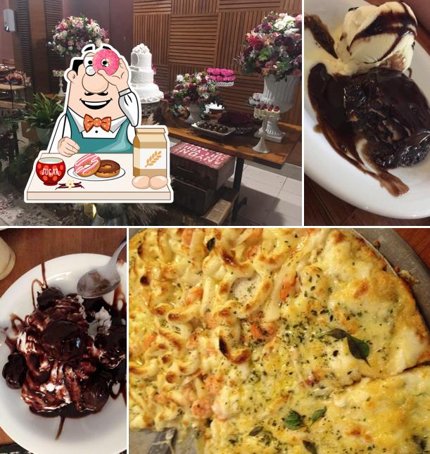Peça uma das opções doces