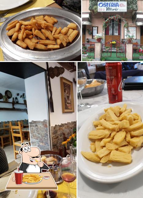 A Dauvittorio puoi assaggiare le patatine fritte