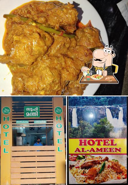 Food at HOTEL AL-AMEEN CHALAKUDY
