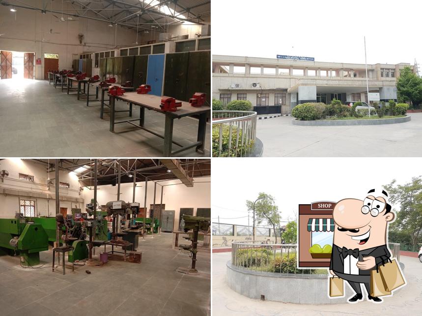 The exterior of I T I Canteen