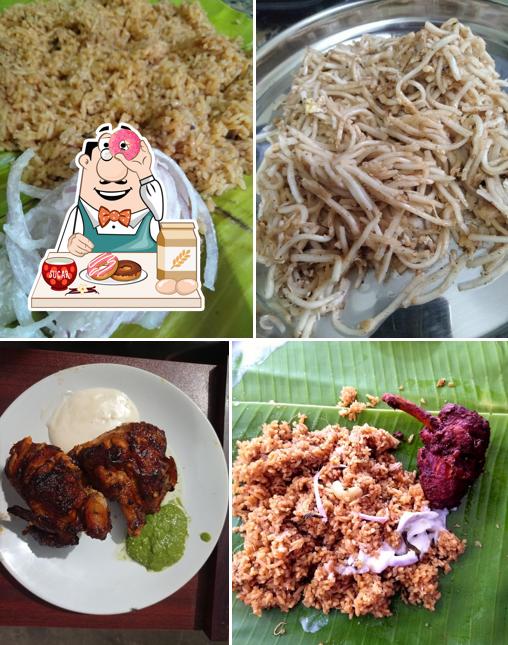 Karur Briyani center provides a selection of sweet dishes
