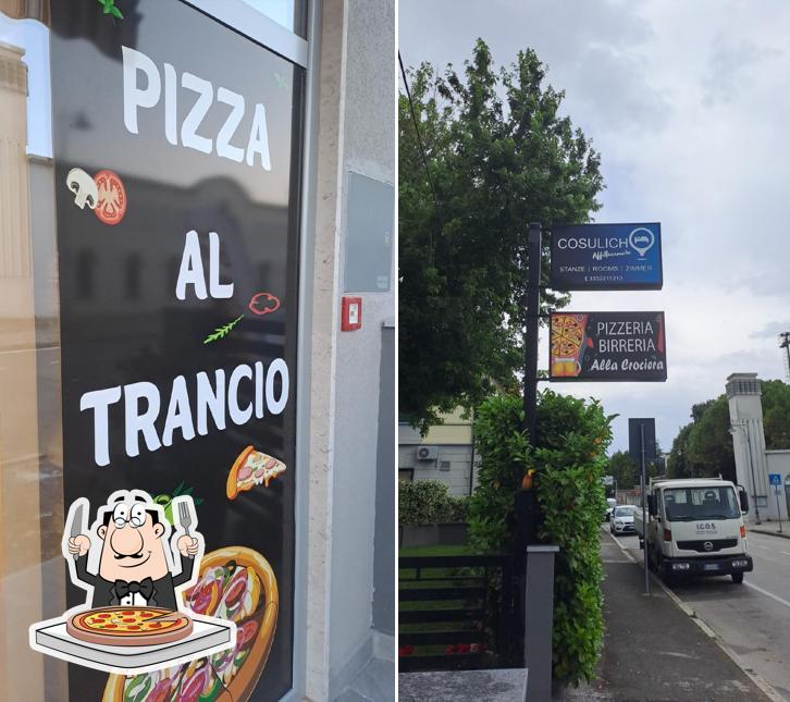 Prova una pizza a Pizzeria birreria Alla Crociera