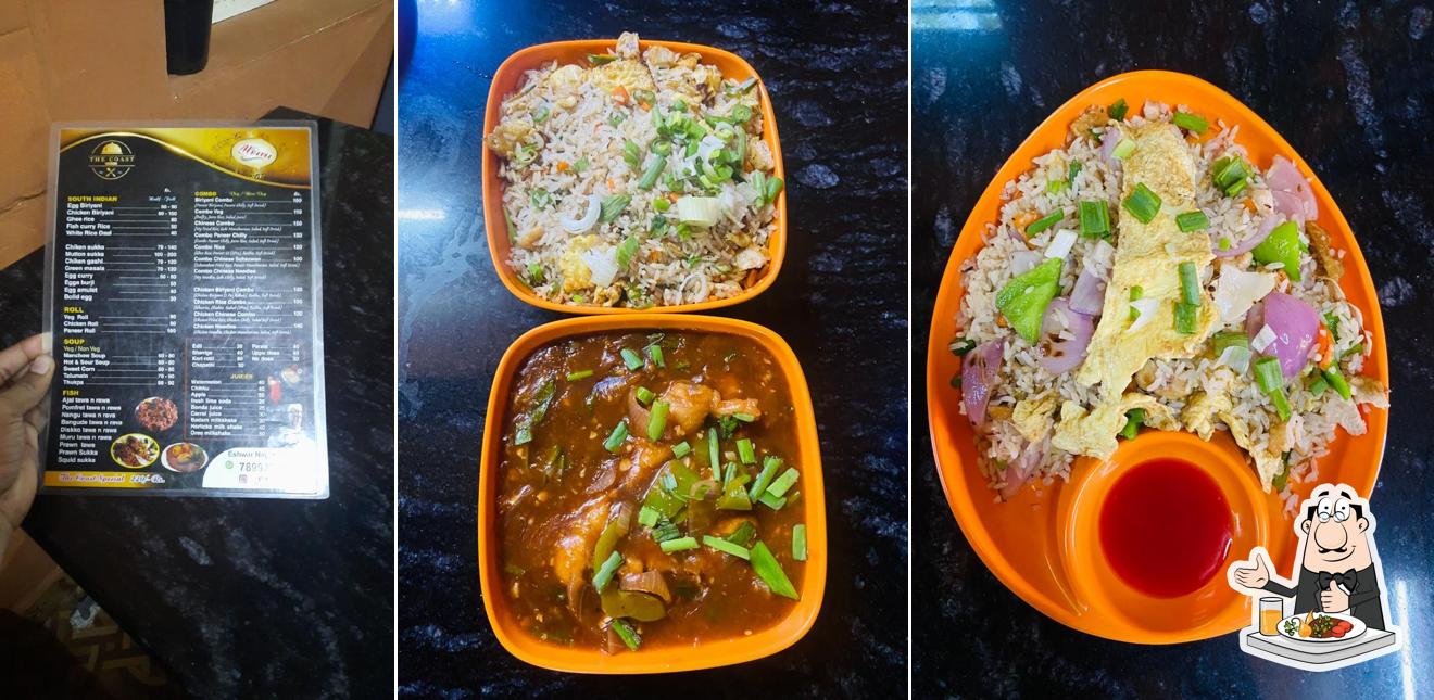 Food at THE COAST Restaurant, Manipal