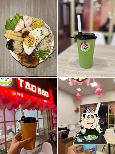 Food at TaoBao Korean Cafe