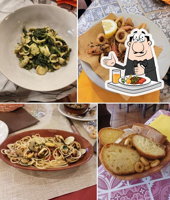 Platti al trattoria al ghiottone