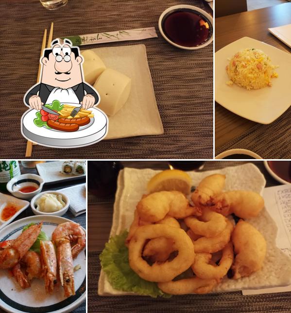Cibo al Ristorante Giapponese Ukiyo