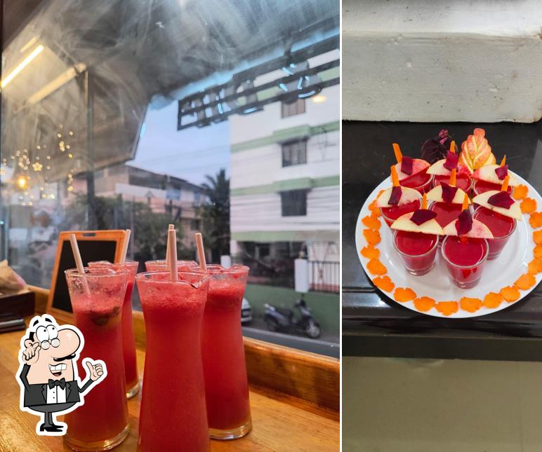 The interior of Sip & Dip