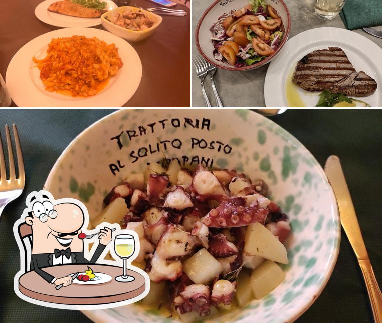 Cibo al Trattoria al Solito Posto