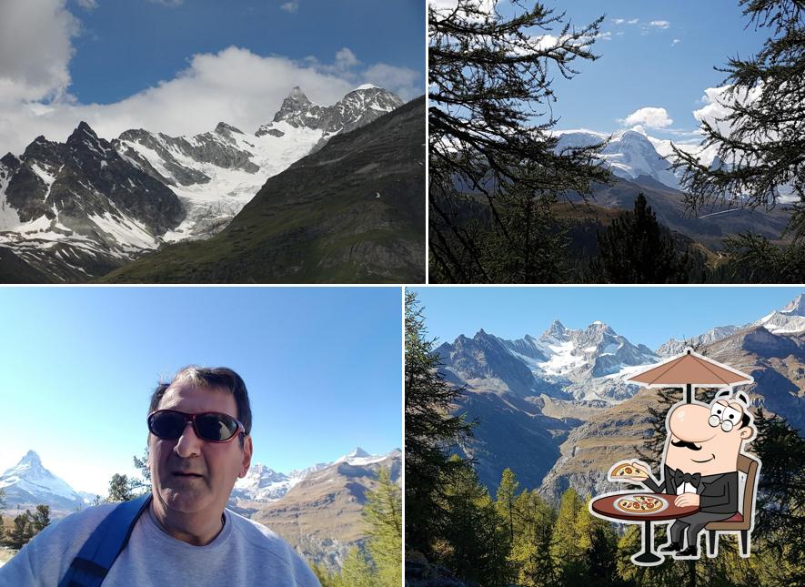 L'area esterna è una caratteristica importante di Tufternalp Restaurant