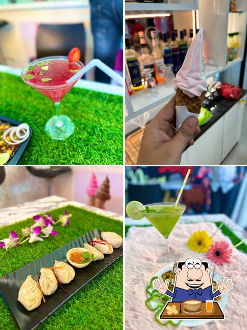 Food at Best Restaurant Icecream Mocktails Sangamner NUTS & BERRY