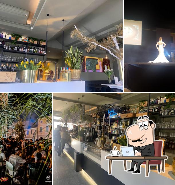 Dai un'occhiata agli interni di Cafè Pavoni