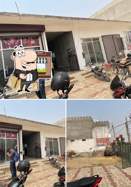 The exterior of Celebration Restaurant kitty hall Raikot