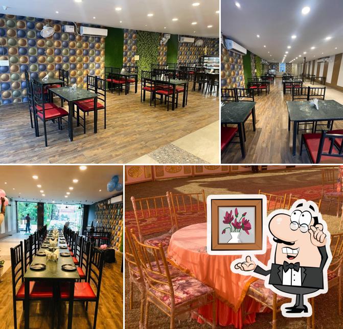 The interior of Grill Garden Restaurant & Lawn