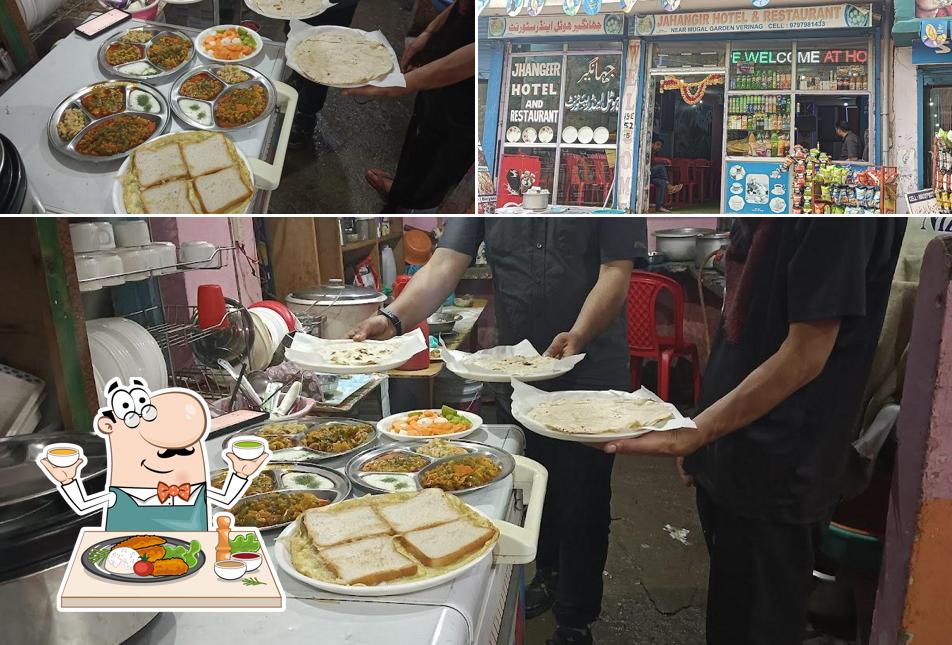 Take a look at the photo showing food and exterior at Jahangir Hotel & Restaurant