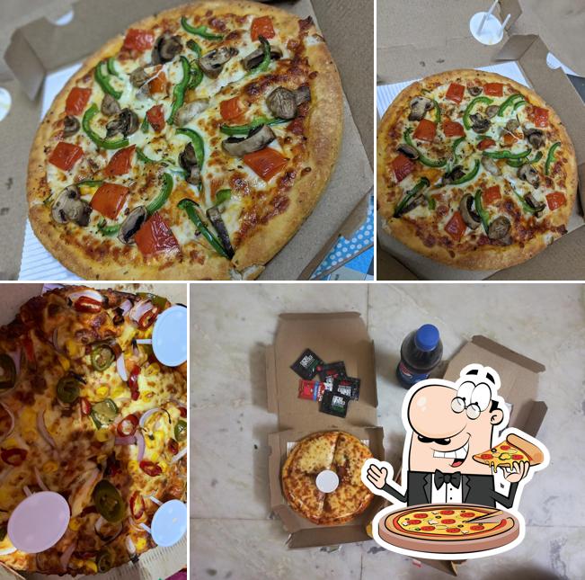 Get pizza at Mojo Pizza