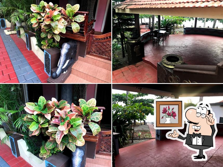 The interior of Samsara Harmony Beach Resort & Mermaid Restaurant