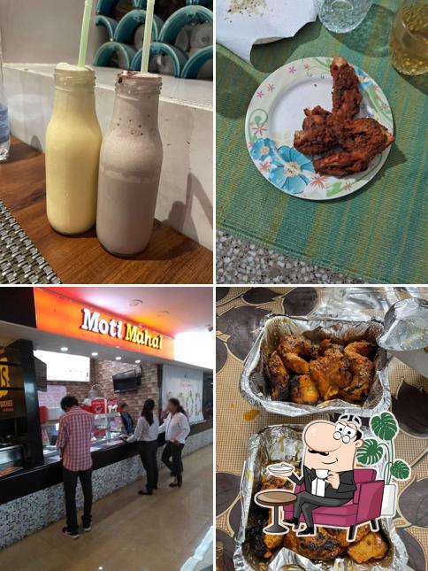 The interior of Moti Mahal