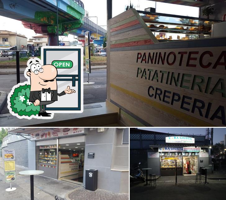 Gli esterni di L'ora Giusta Per - Paninoteca-Rosticceria-Cornetteria