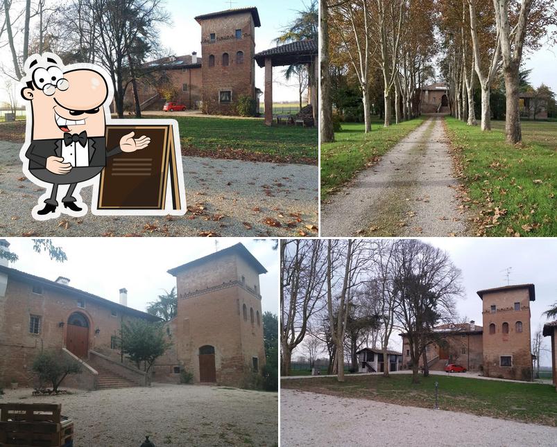 Gli esterni di Agriturismo Villa la Motta Baricella