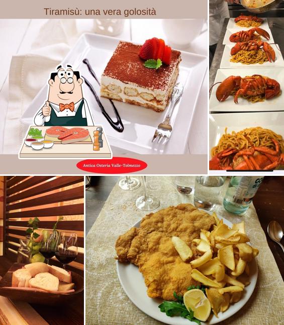 Fish and chips al Antica Osteria Valle
