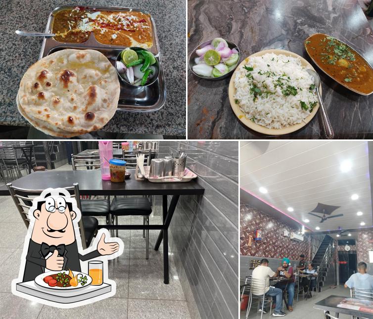 This is the image displaying food and interior at Bangali Vaishnu dhaba