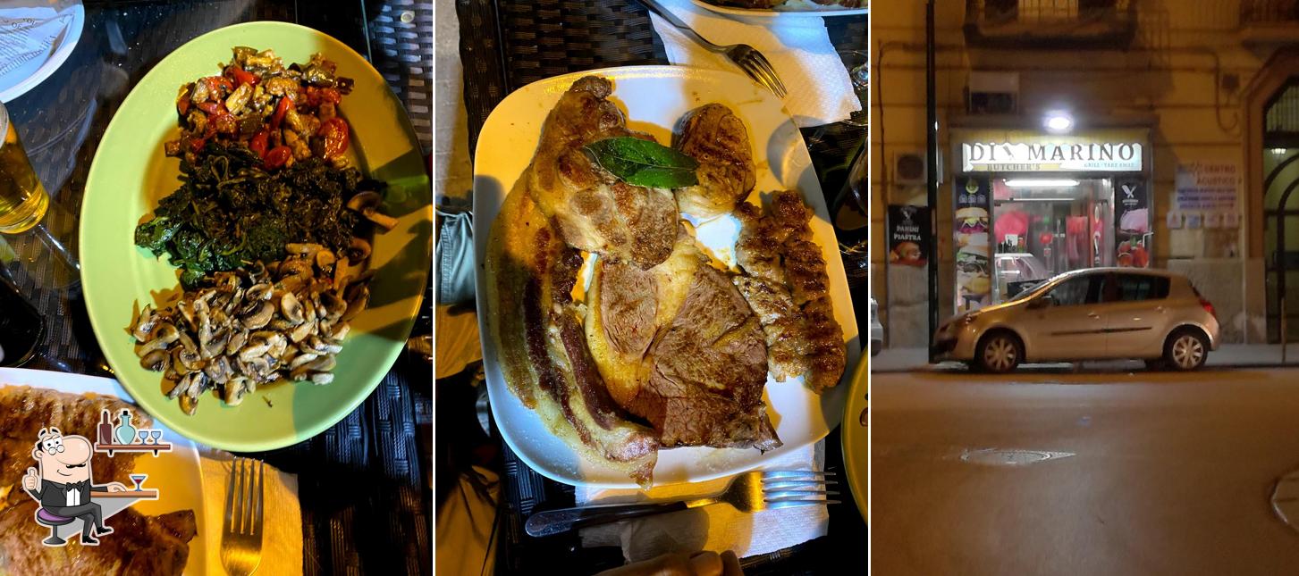 Gli interni di Di Marino Butcher's