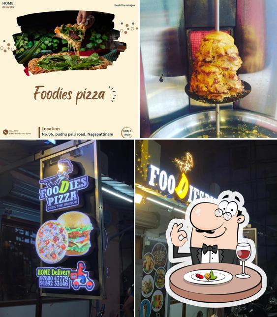 Food at FOODIES PIZZA